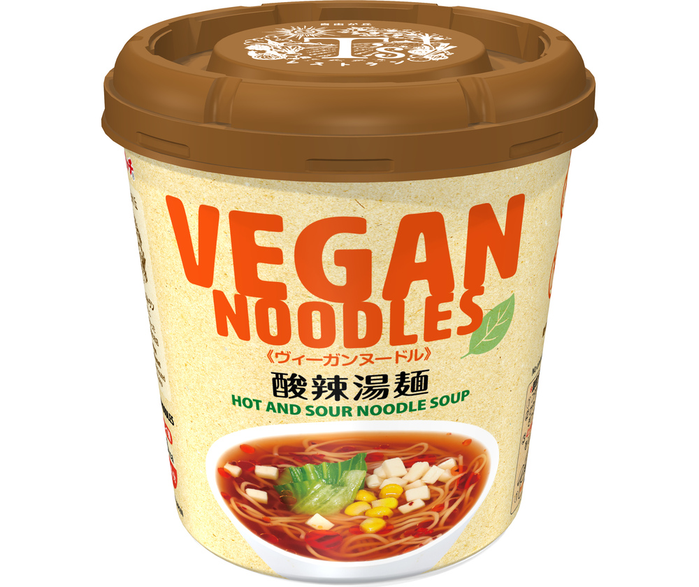 ヴィーガンヌードル　酸辣湯麺のイメージ
